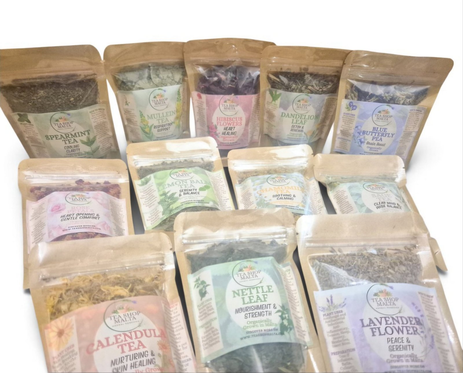 Herbal Tea Discovery Collection - 12 Healing Herbs - Image 3